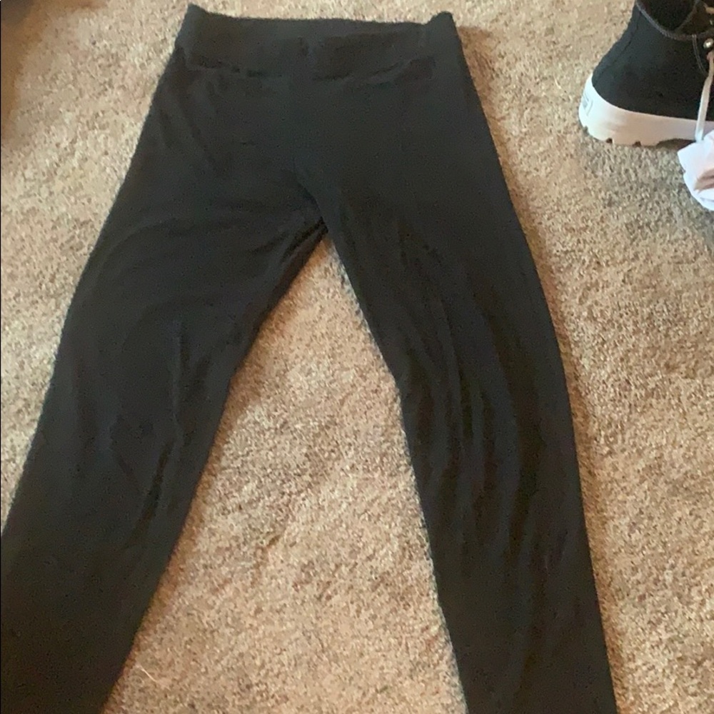 PINK black leggings